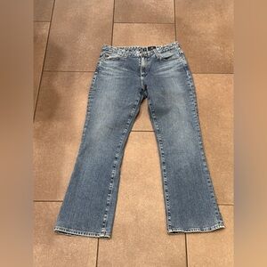 MUST GO! ❤️ AG Jeans Size 27 Jodi High-rise Slim Fit Flare Leg Crop Jean